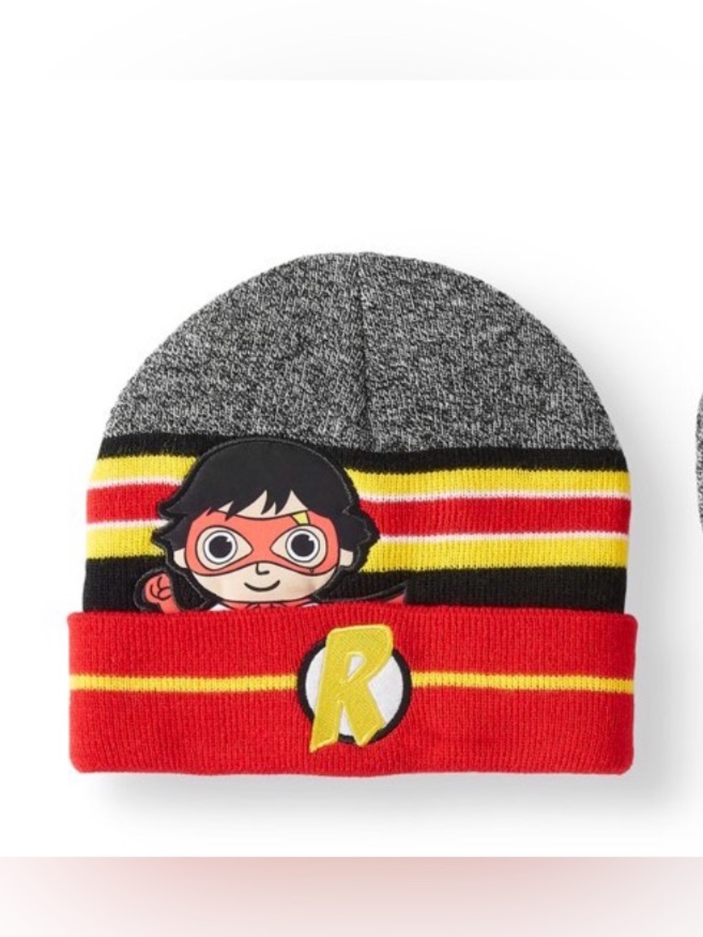 Ryan’s World Pocket Watch Kid’s Cartoon Winter Knit Beanie